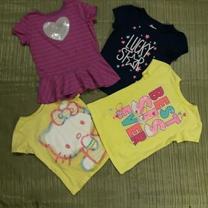 Bundle of 4 girls tops